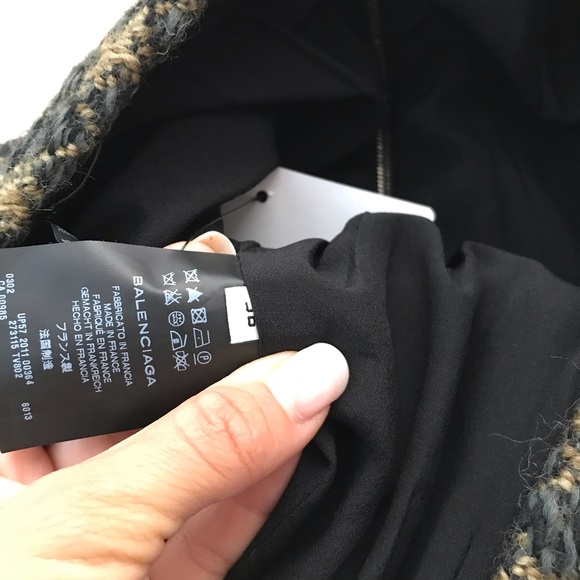 BALENCIAGA Wool Tweed Skirt - Picture 4 of 6